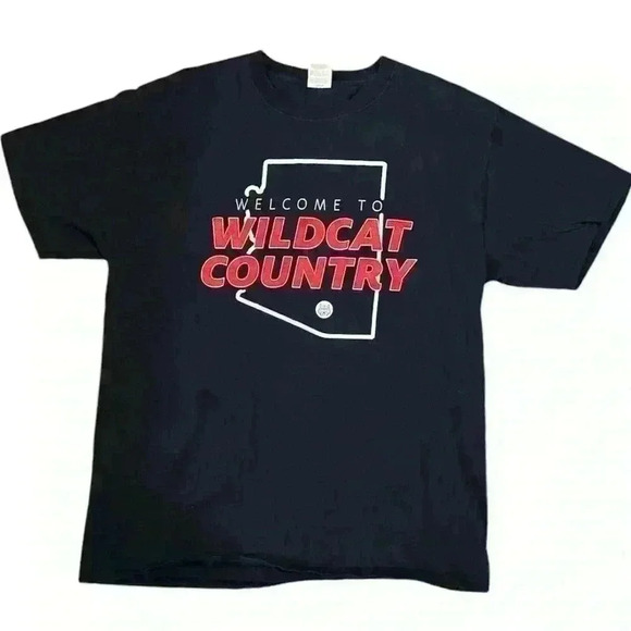 Arizona Wildcats Bear Down Tee Shirt Large - Picture 1 of 3